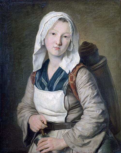 La marchande de tisane., , Françoise Duparc