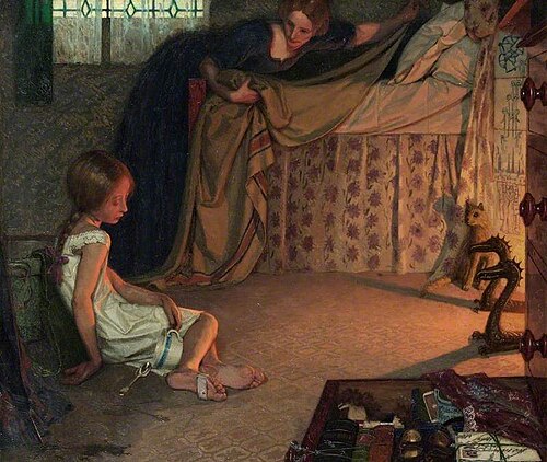 The Foundling, 1896, Frederic Cayley Robinson