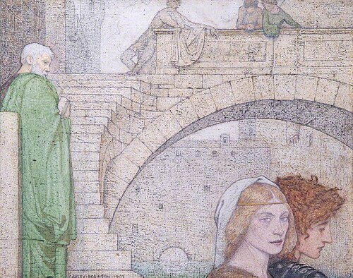 The Bridge, 1905, Frederic Cayley Robinson