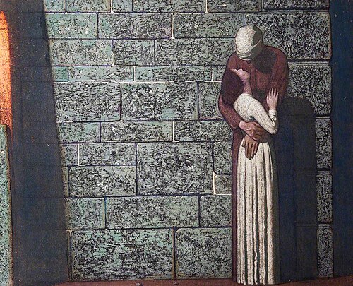 The Farewell, 1907, Frederic Cayley Robinson