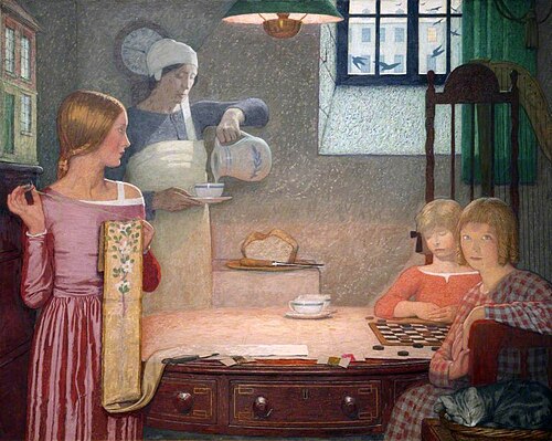 Childhood, 1926, Frederic Cayley Robinson