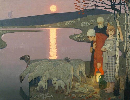 Pastoral, 1923, Frederic Cayley Robinson