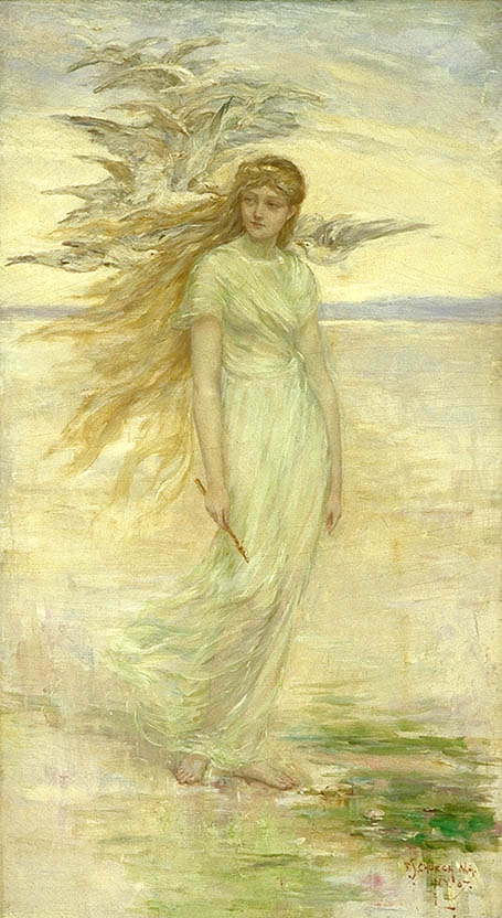 The Viking's Daughter, 1887, Frederick Stuart Church