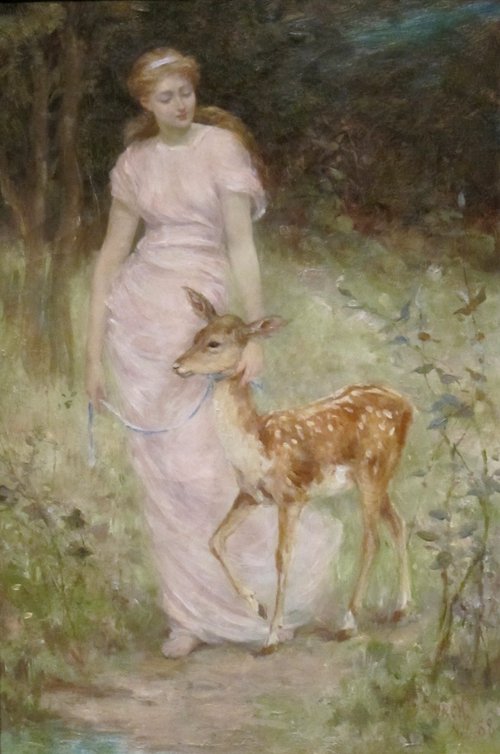 A Willing Captive, 1888, Frederick Stuart Church