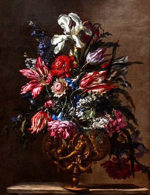 Fleurs dans un vase (840.9.1), 1664, Jean-Baptiste Monnoyer