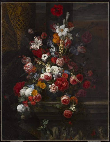 Nature morte de fleurs, , Jean-Baptiste Monnoyer