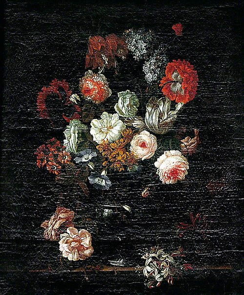 Flowers in a Vase, 1663, Jean-Baptiste Monnoyer