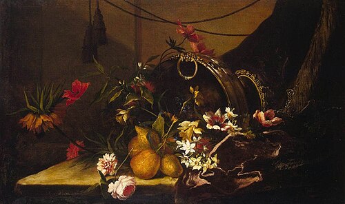 Fruit and Flowers, 1650, Jean-Baptiste Monnoyer