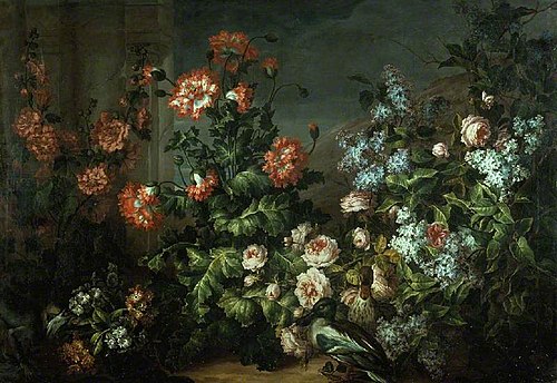 A floral composition, , Jean-Baptiste Monnoyer