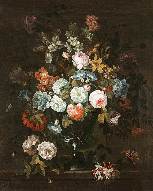 Still Life with Flowers, 1677, Jean-Baptiste Monnoyer