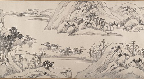 River Landscape in Autumn, 1661, Luo Mu