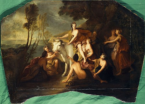 L'Enlèvement d'Europe, 1722, Pierre-Jacques Cazes