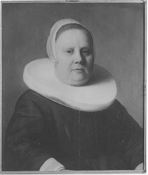 Portrait of a Woman, 1640, Dirck Carbasius