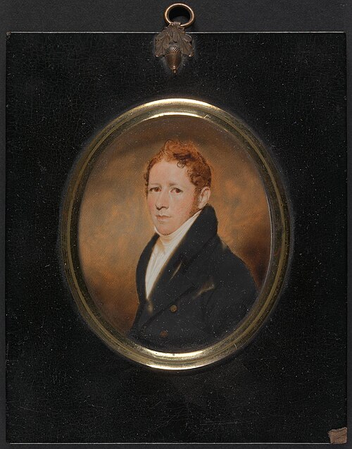 A Gentleman with Auburn Hair, , George Chinnery