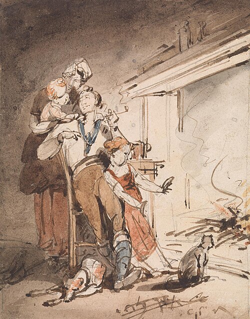 A Sailor and His Family, , George Chinnery