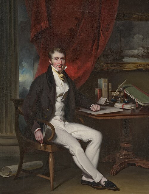 Portrait of William Jardine, 1843, George Chinnery