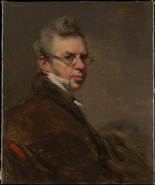 Self-Portrait, 1826, George Chinnery