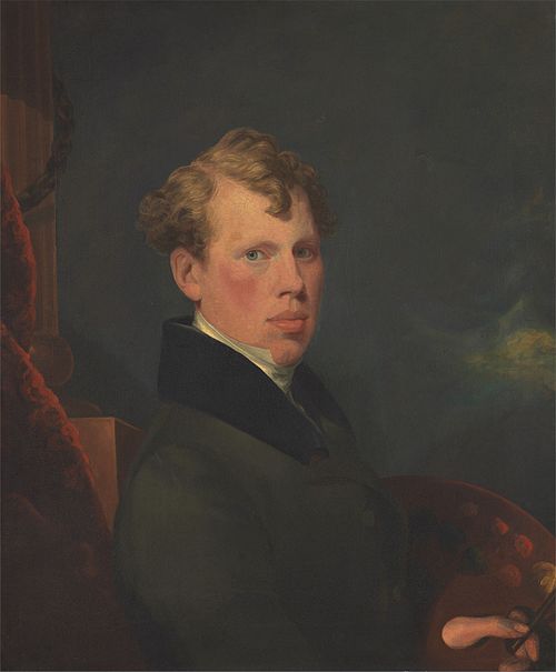 Self-Portrait, 1800, George Chinnery