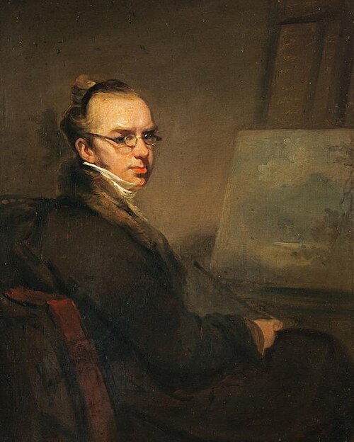 Self-portrait, 1826, George Chinnery