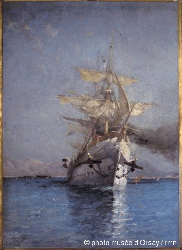 Le Transport "la Corrèze", 1883, Frédéric Montenard