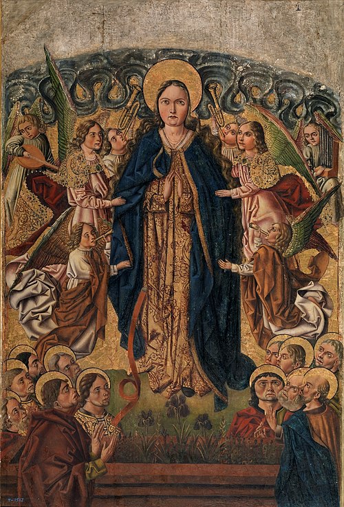 The Assumption of the Virgin, 1490, Maestro de las Once Mil Vírgenes