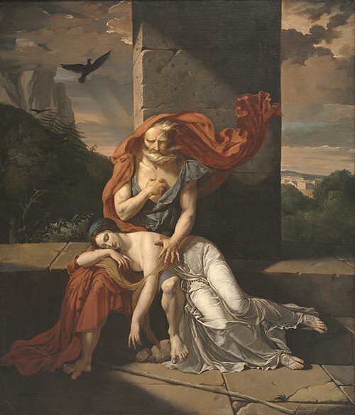 Oedipus at Colonus, 1798, Fulchran-Jean Harriet