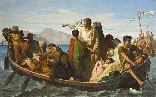 Les Exilés de Tibère, 1850, Félix-Joseph Barrias
