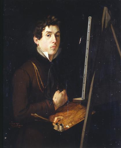 Autoportrait, 1819, Félix Auvray