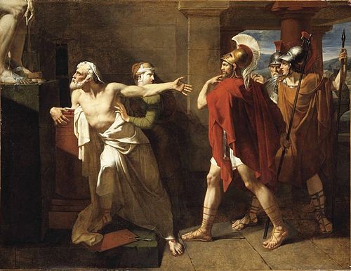 La Mort de Démosthène, 1805, Félix Boisselier