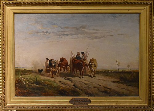 Attelage, 1865, Félix Brissot de Warville