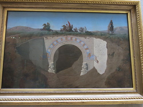 Visite du pacha de Mossoul aux fouilles de Khorsabad, ancienne Ninive, 1863, Félix Thomas