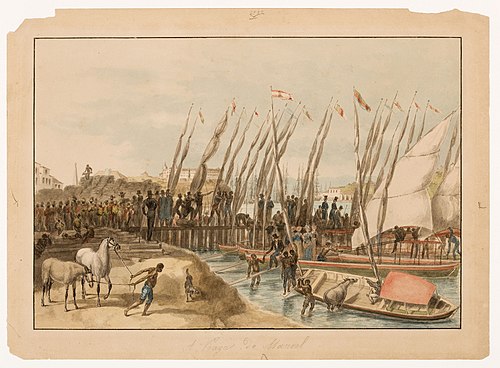 Praia Don Manuel (atribuído), 1823, Félix-Émile Taunay