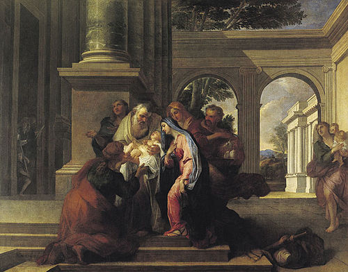 Presentation of Christ at the Temple, 1682, Gabriel Blanchard