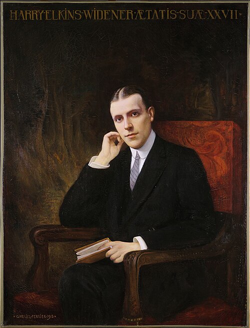Harry Elkins Widener (1885-1912), 1913, Gabriel Ferrier