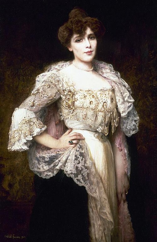 Portrait d'une dame, 1903, Gabriel Ferrier