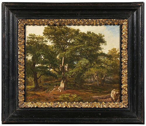 In the Forest of Fontainebleau, 1830, Gabriel Prieur