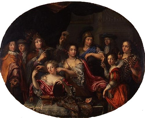 Portrait de la famille Le Moine, 1683, Gabriel Revel