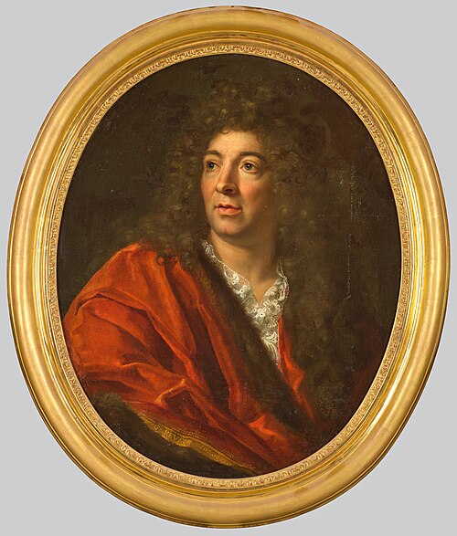 Portrait d'un homme au manteau rouge, 1680, Gabriel Revel