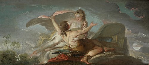 Daybreak, 1760, Gabriel de Saint-Aubin