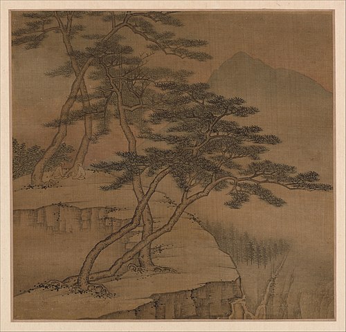 Landscapes in the styles of old masters, 1667, Gao Cen