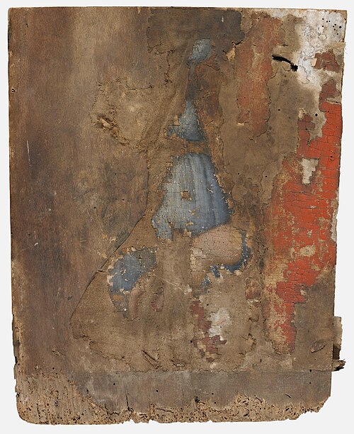 A Female Saint (Fragment), , Pietro Lorenzetti