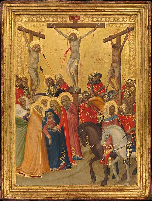 La Crucifixion, 1342, Pietro Lorenzetti