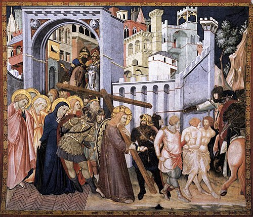Le Calvaire, 1310, Pietro Lorenzetti