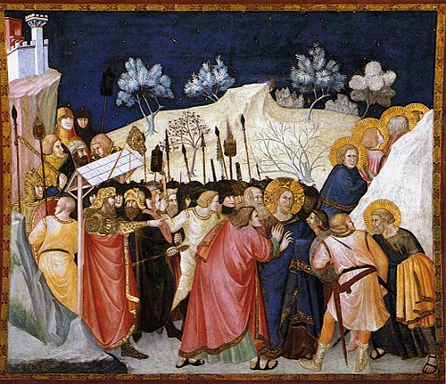 L'arrestation du Christ, 1310, Pietro Lorenzetti