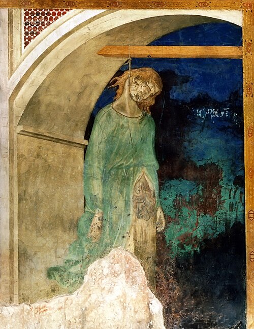 Juda pendu, 1310, Pietro Lorenzetti