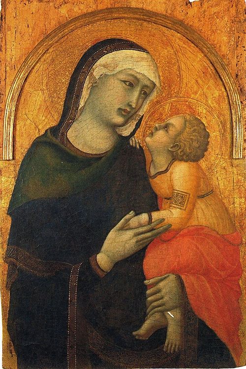 Madonna di Monticchiello, 1315, Pietro Lorenzetti