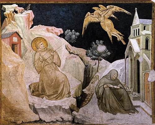 Saint François recevant les stigmates, 1310, Pietro Lorenzetti