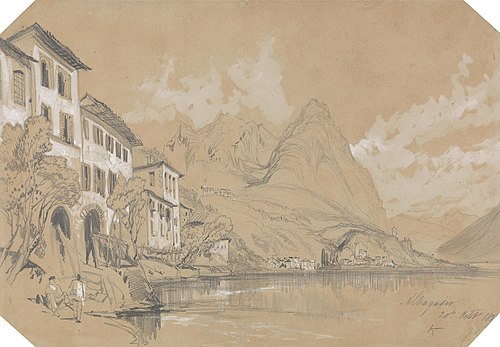 Albogasio, 1837, Edward Lear