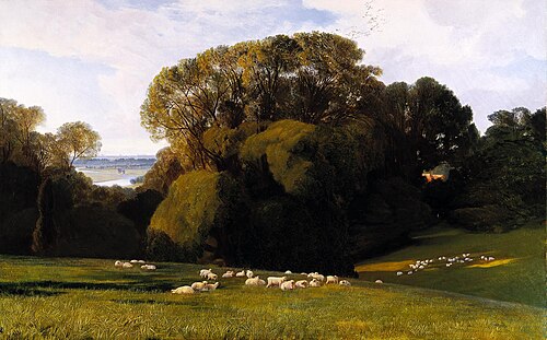 Nuneham, 1860, Edward Lear