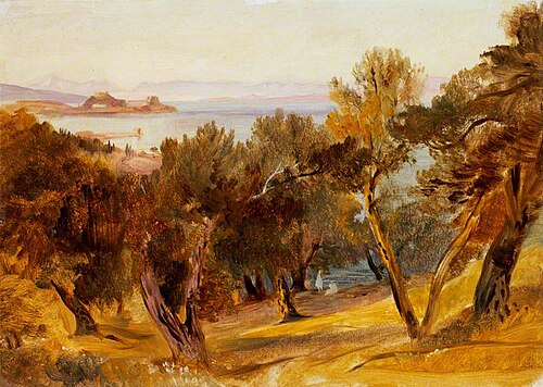 Corfu, 1859, Edward Lear